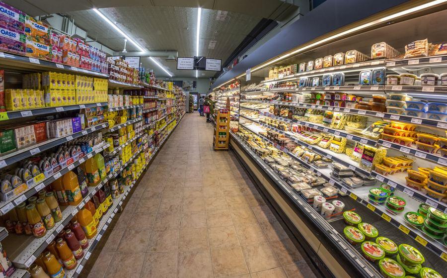 A retail aisle (illustrative)